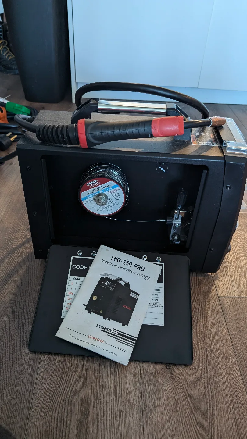 BRAND NEW MIG-250 Pro by YESWELDER + Extension Cord image indicator(2)