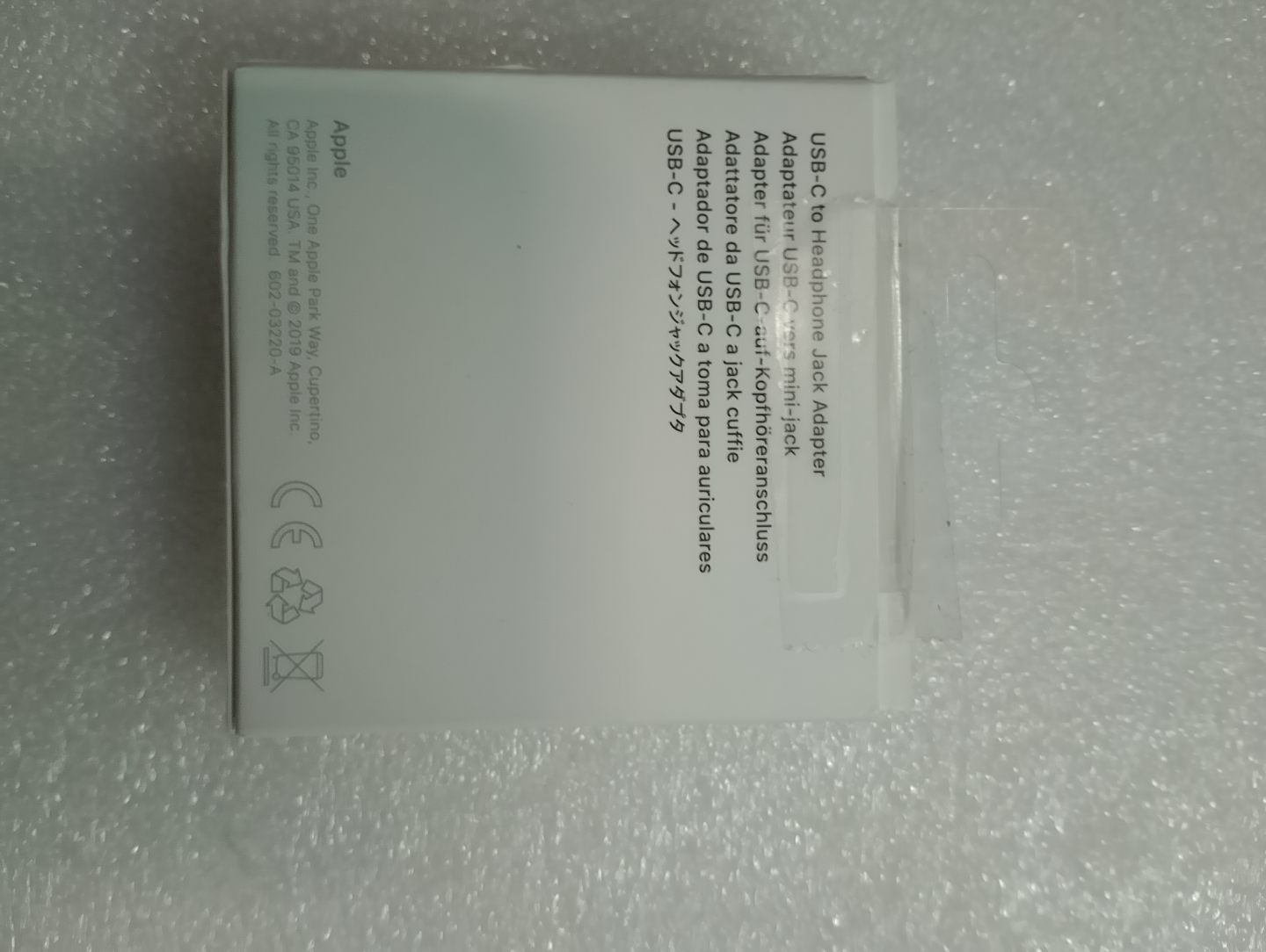 Apple USB-C to Headphone Jack Adapter - photo 2