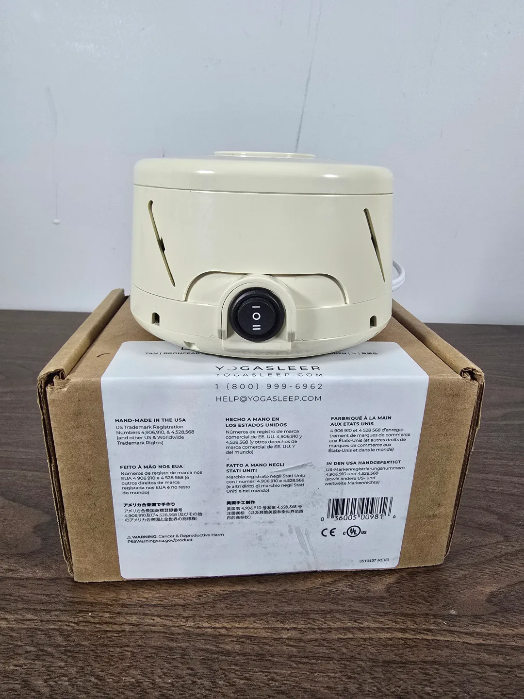 Yogasleep Dohm Classic White Noise Sound Machine thumbnail