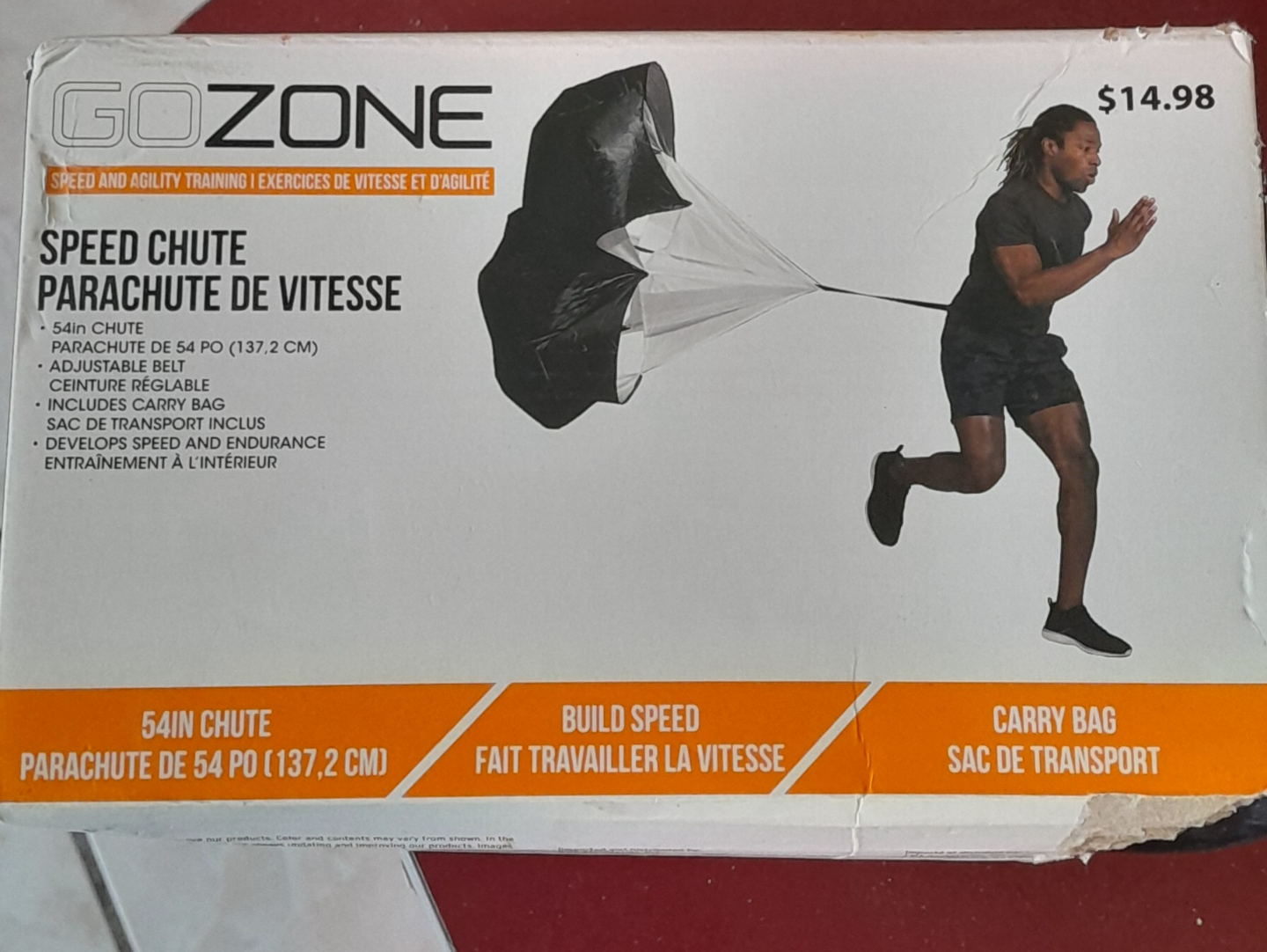 GoZone 54in Speed Chute Parachute