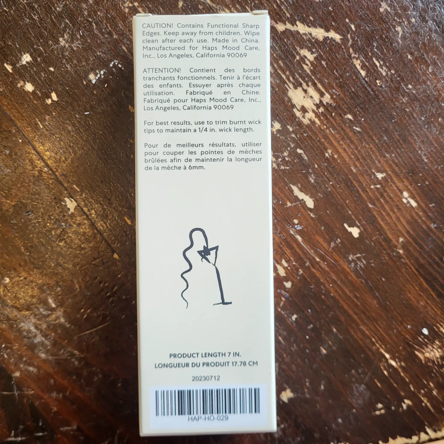 Haps Mood Care Wick Trimmer image indicator(4)