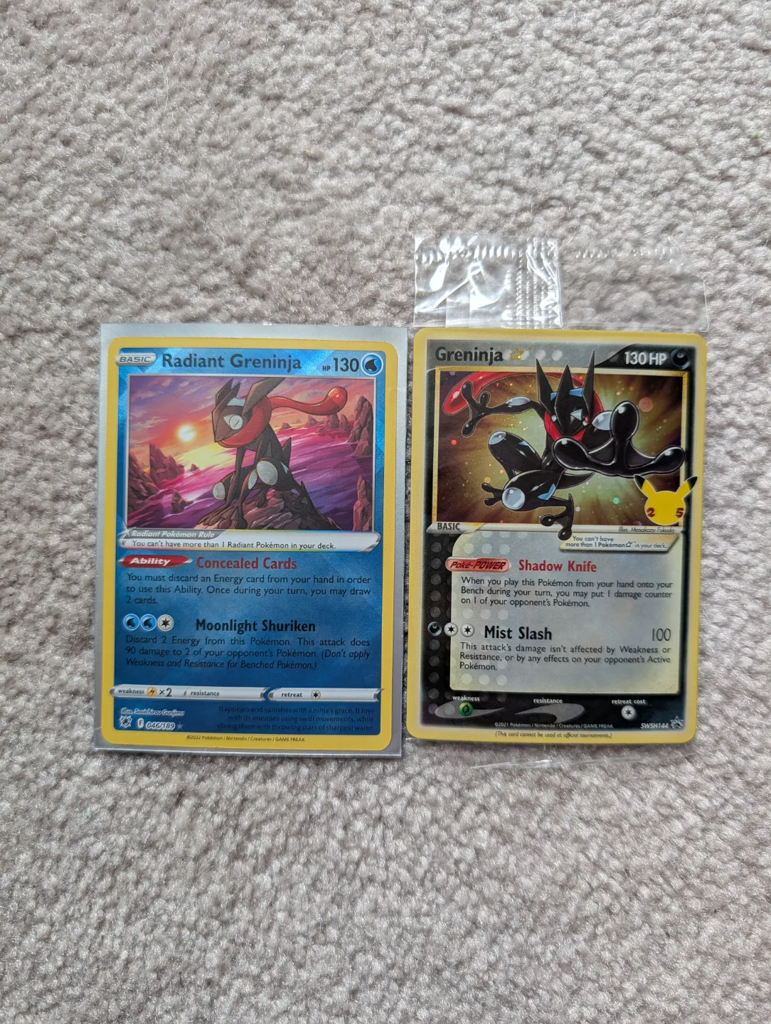 Greninja PSA card with hand painted accessories image indicator(5)