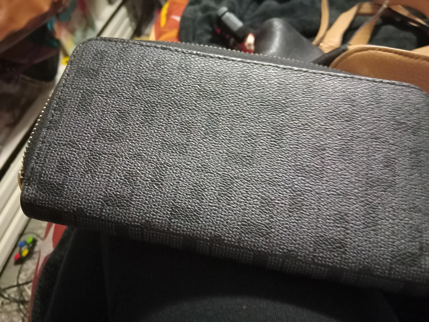 MK Black Zip-Around Wallet image indicator(3)