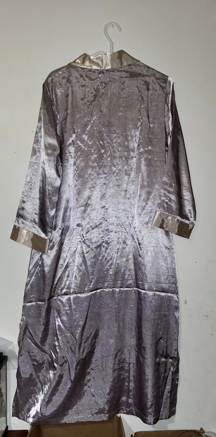 Women's Satin Loungewear, Size L image indicator(4)