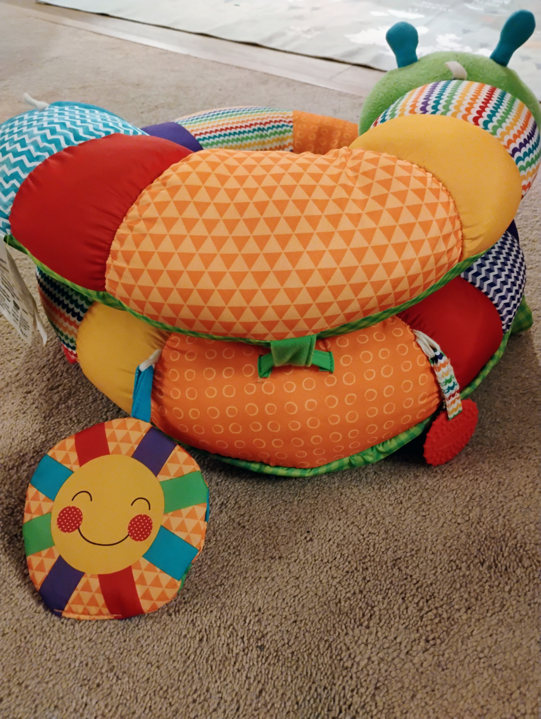 Prop-a-pillar tummy time & seated support - photo 3