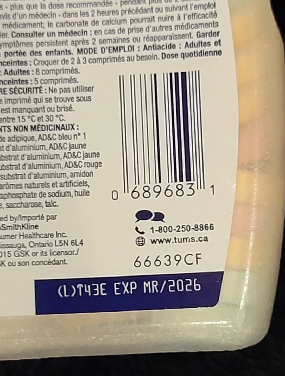 NEW & SEALED! Tums Antacid - Ultra - 1000mg - ALL 2 for $5! image indicator(5)