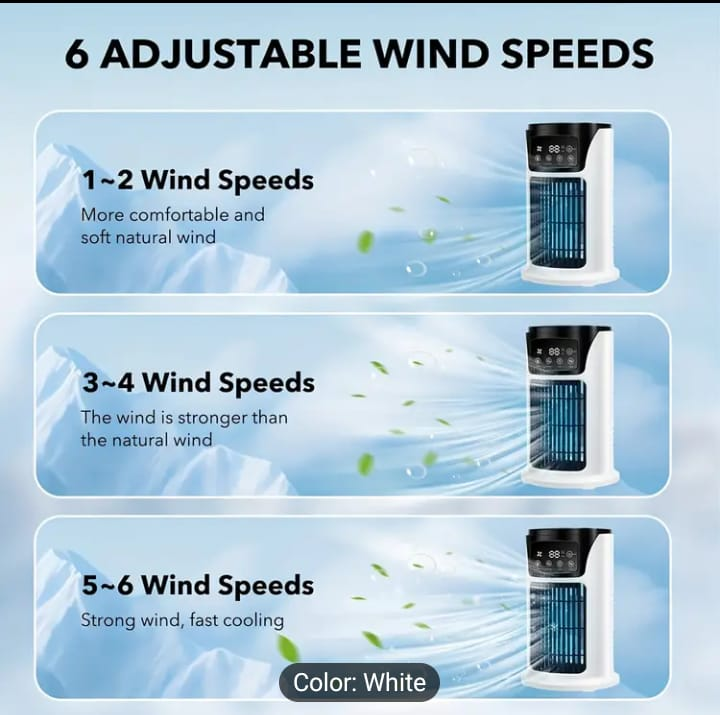 Multifunction Desktop Air Cooler - - photo 5