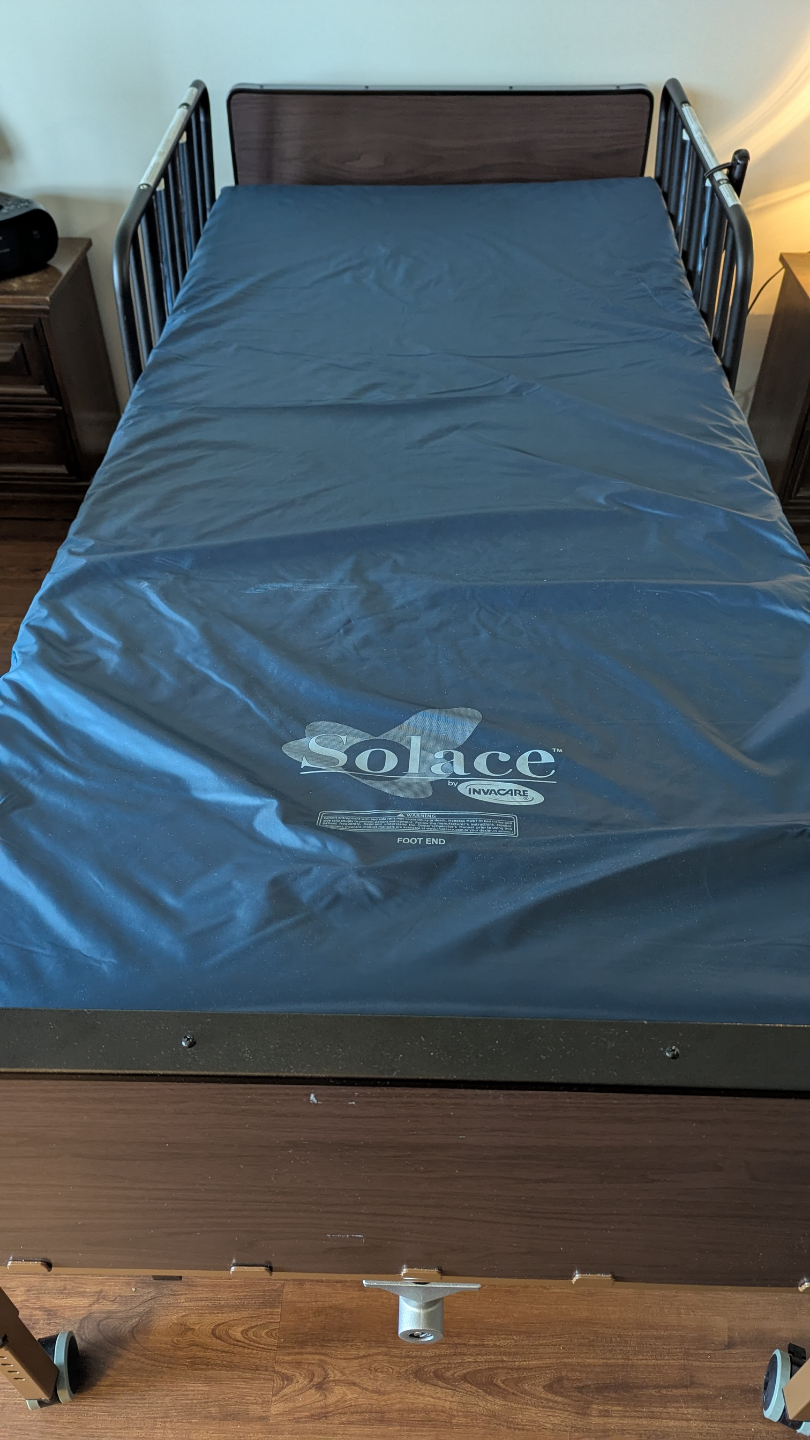 Drive Medical Hospital Bed with Solace Mattress