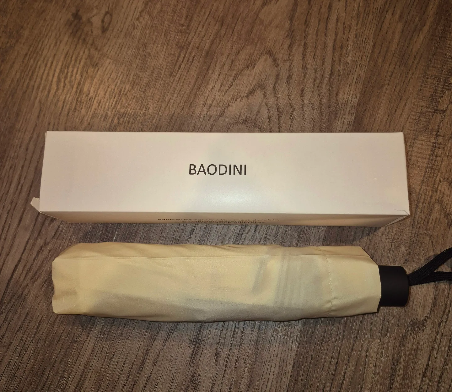 Compact Automatic Umbrella - Beige image indicator(3)