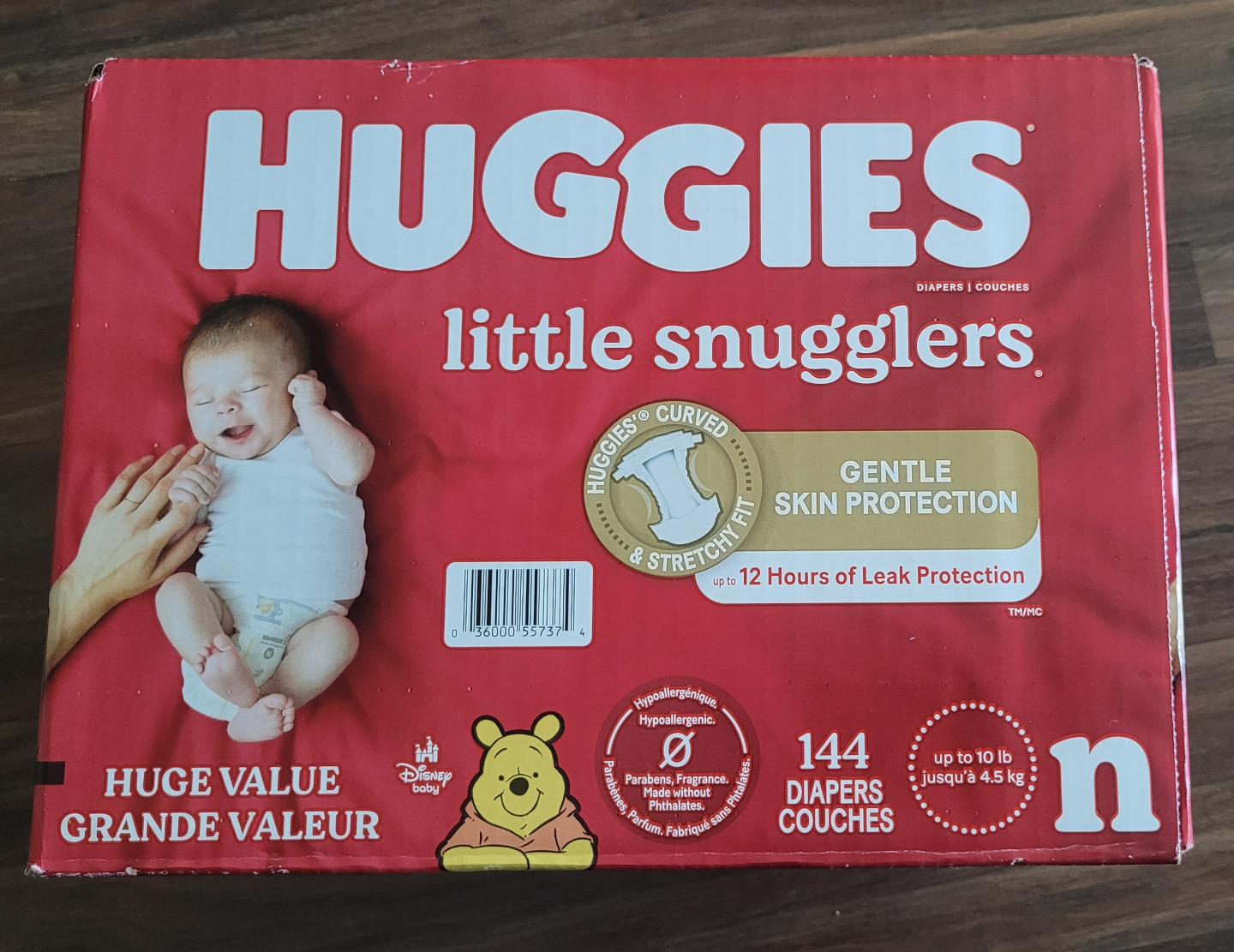 Newborn Diapers - Huggies Little Snugglers