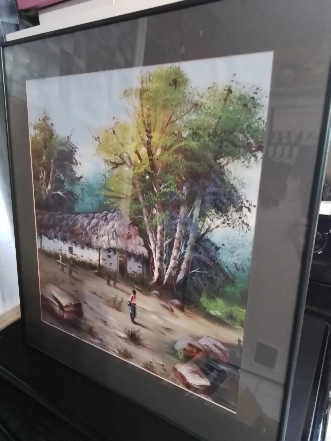 Framed Landscape OOC Painting image indicator(2)