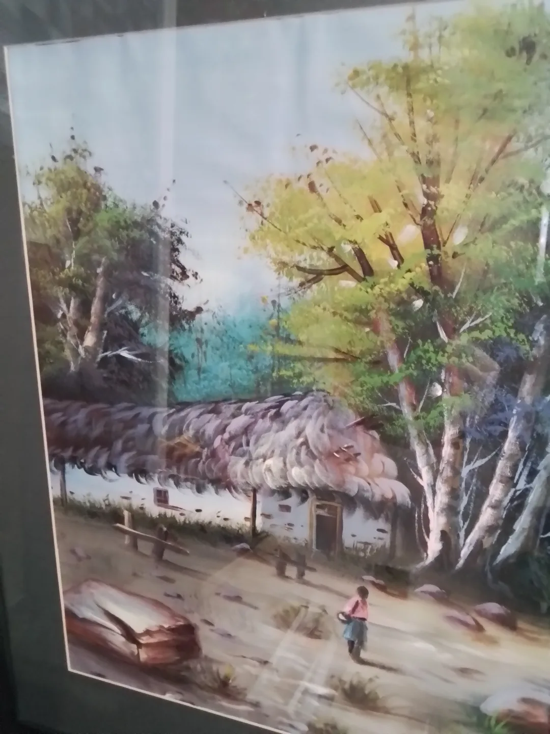 Framed Landscape OOC Painting image indicator(3)