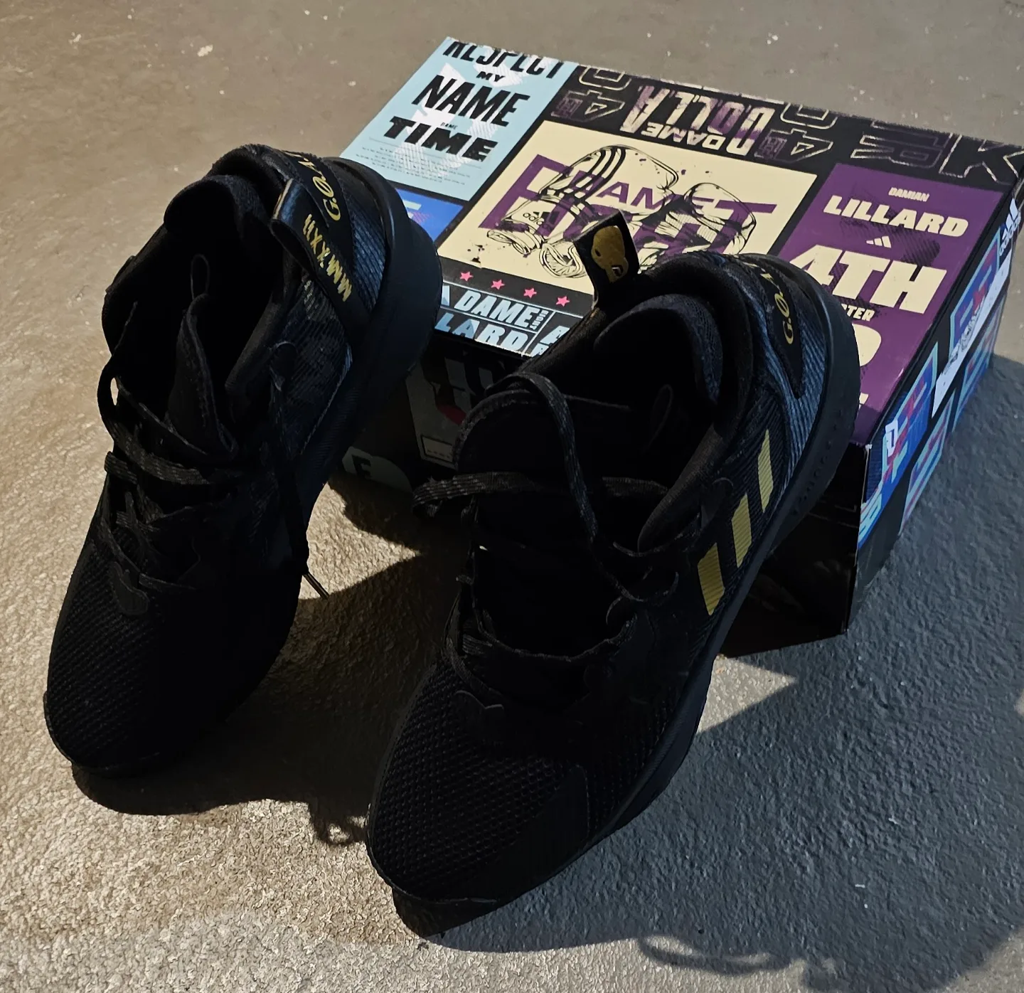 Mens Adidas G.O.A.T spirt basketball shoes image indicator(3)