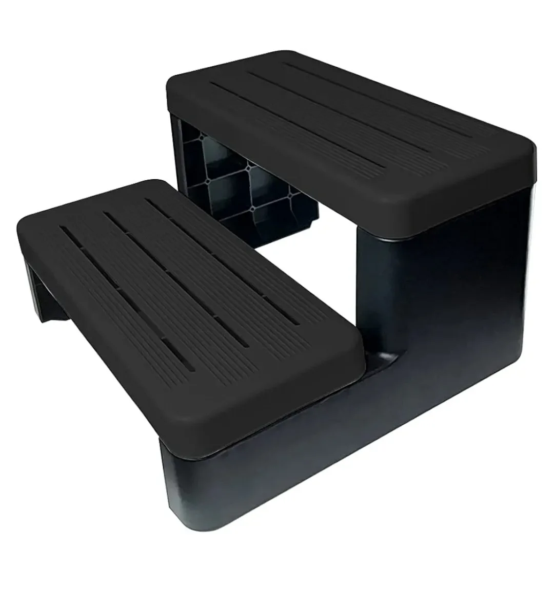 Two-Step SpaEase Entry Step Stool - Black image indicator(2)