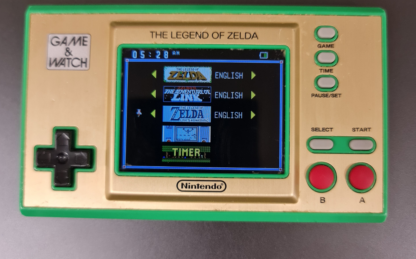 Nintendo Game & Watch: The Legend of Zelda