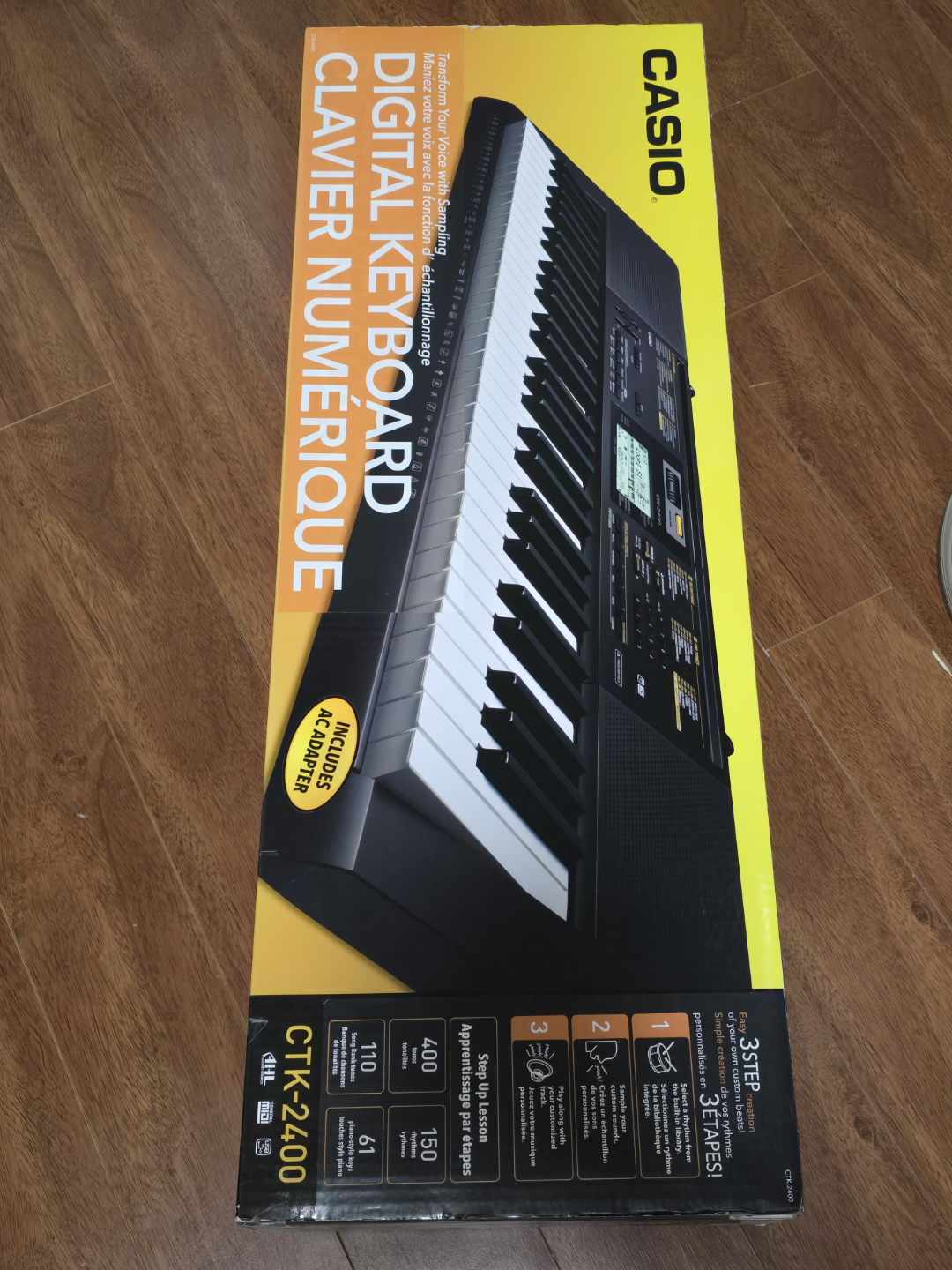 Casio CTK-240 Digital Keyboard With Stand - photo 2