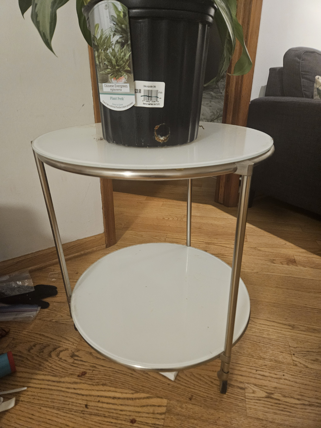 Round Table on wheels