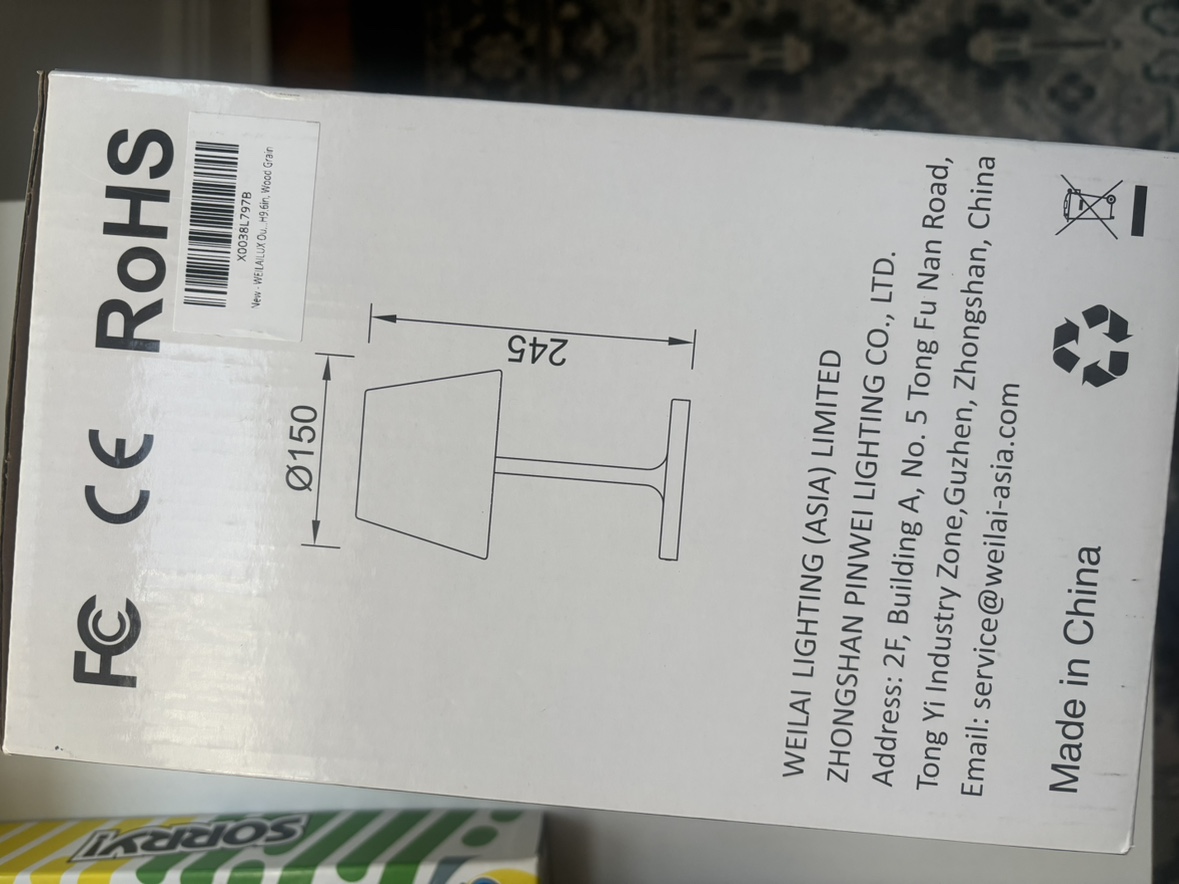 WEILA LUX Cordless LED Table Lamp - WL-3665 - photo 2