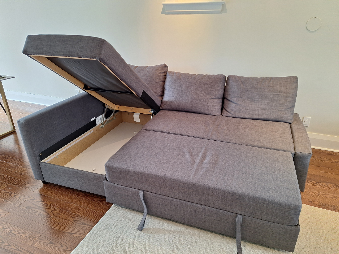 IKEA Friheten Corner Sofa Bed - Grey - photo 4