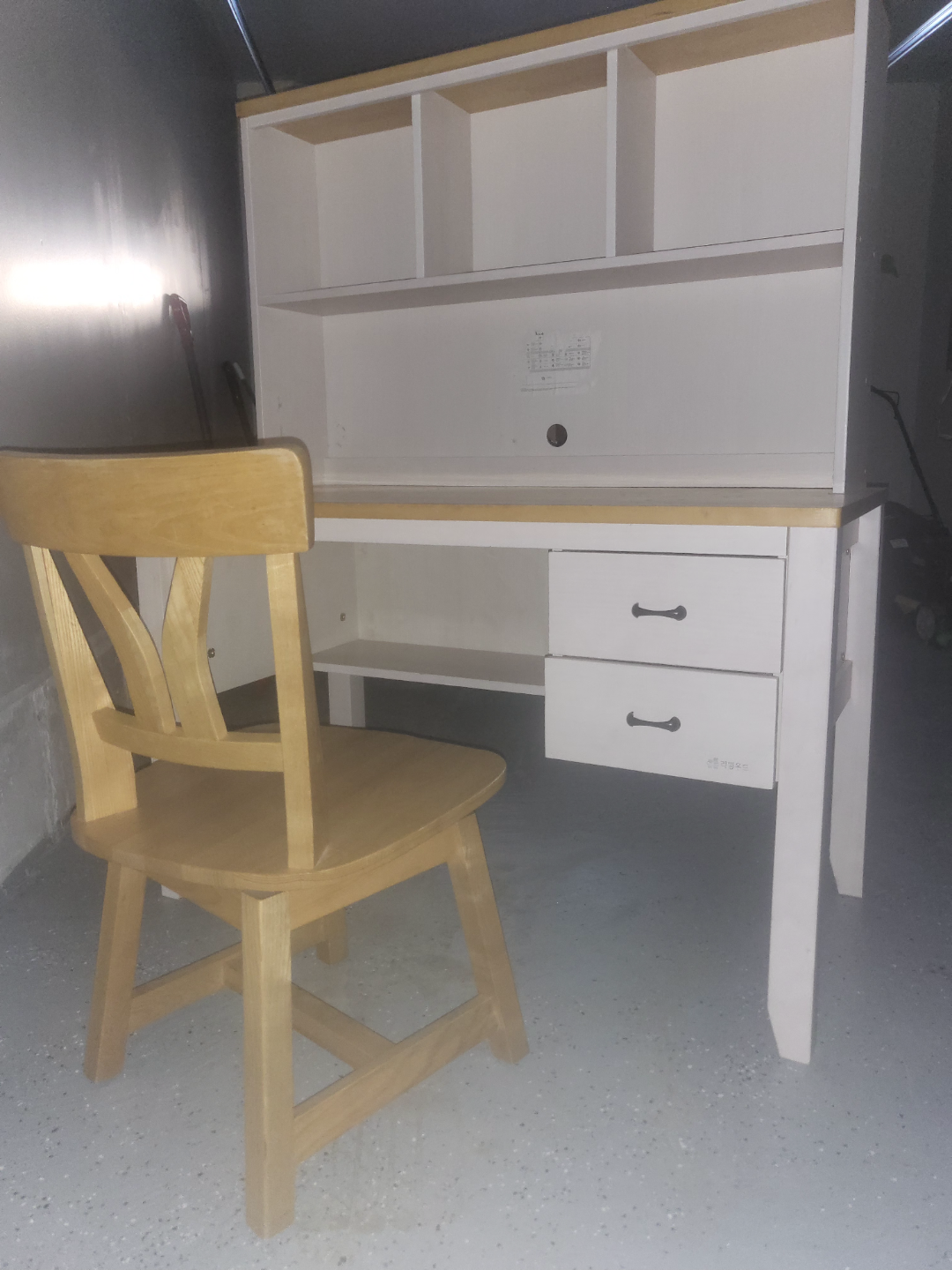 Kids Wooden Desk and Chair Set