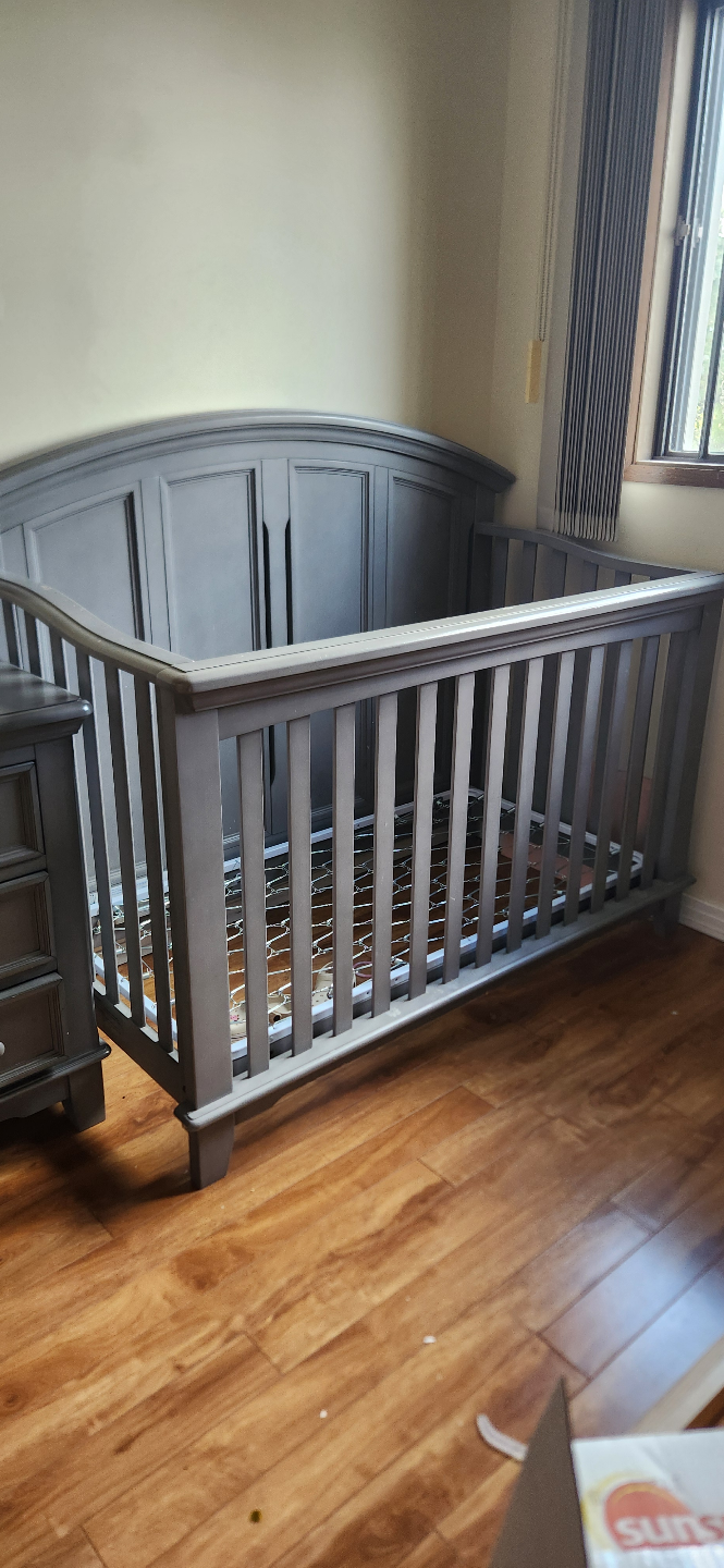 Baby Crib and dresser