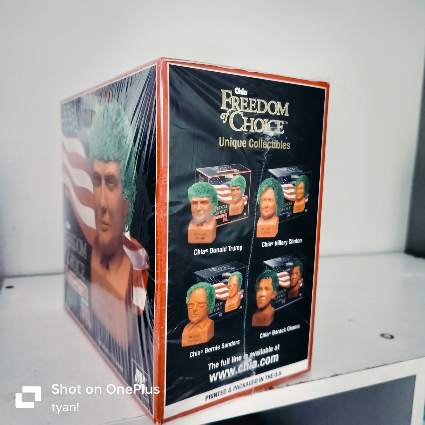 Chia Freedom of Choice Donald Trump Planter - New in Box - photo 3