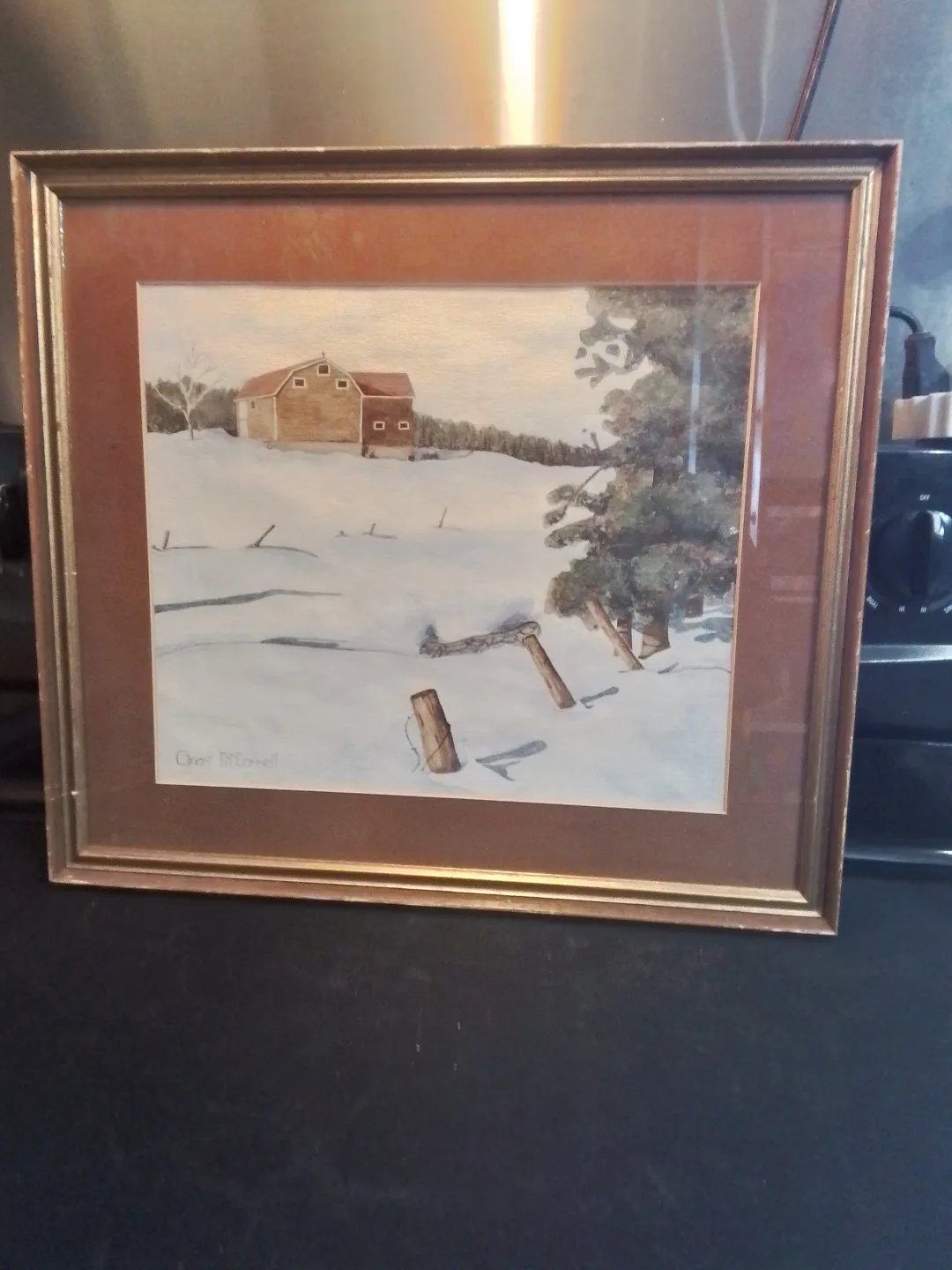 Canadian WC on Paper Signed Grant McConnell image indicator(2)