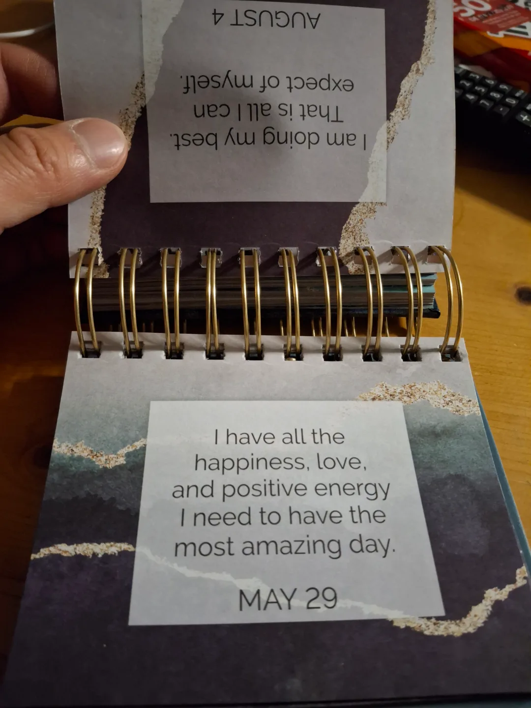 Calendar Book of Affirmations image indicator(3)