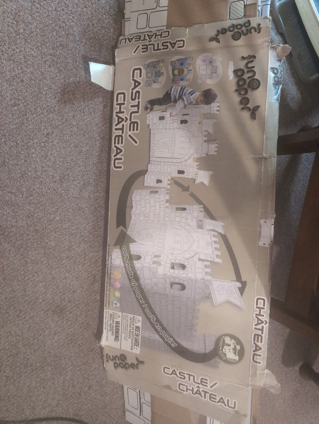 Fun Paper Castle/Château Play Set