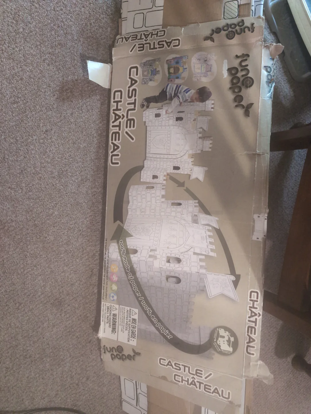 Fun Paper Castle/Château Play Set