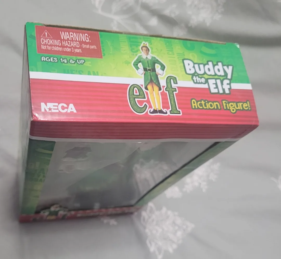 NIB NECA Buddy the Elf 8-Inch collectible Action Figure image indicator(4)