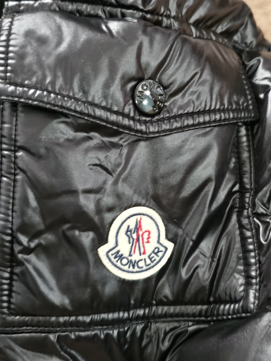 authentic Moncler maya Black Down Puffer Jacket - photo 4