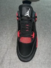 New in box Rep. Air Jordan 4 Red thunder men size 11 image indicator(2)