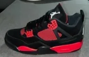 New in box Rep. Air Jordan 4 Red thunder men size 11 image indicator(3)