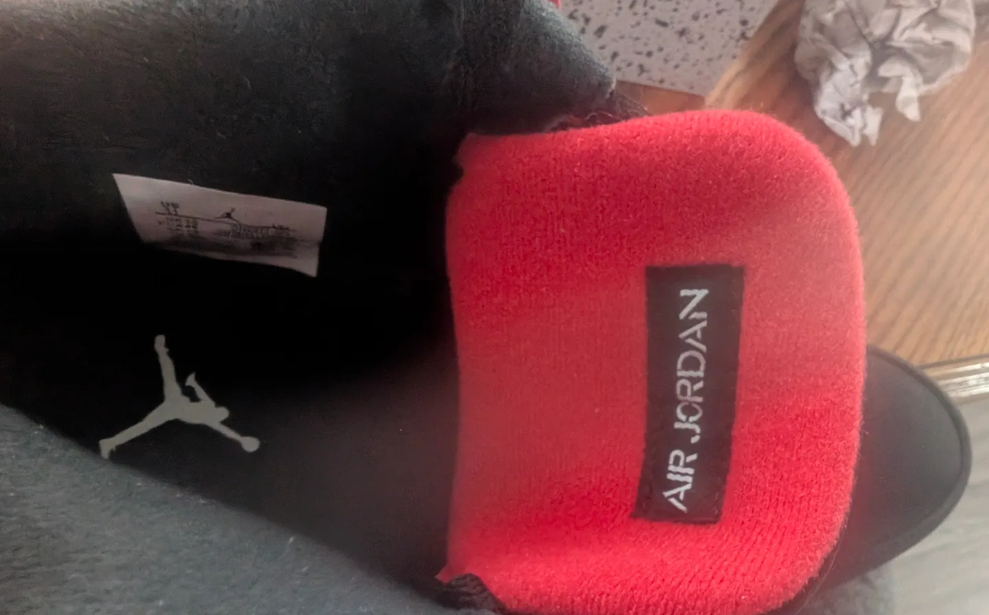 New in box Rep. Air Jordan 4 Red thunder men size 11 image indicator(6)