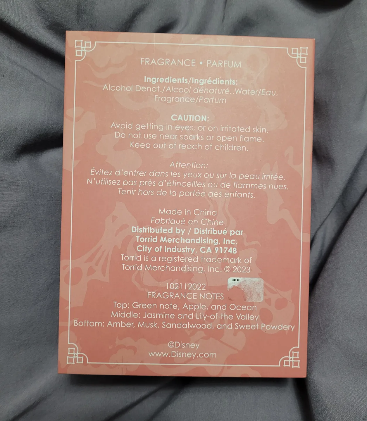 NIB Disney Nightmare Before Christmas Sally Perfume image indicator(3)