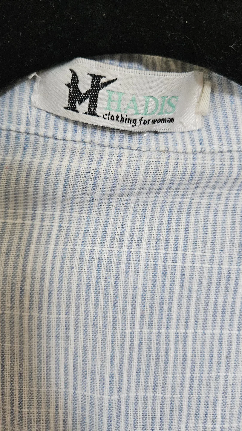 HADIS Women's Striped 3/4 Sleeve Button-Down Shirt image indicator(4)