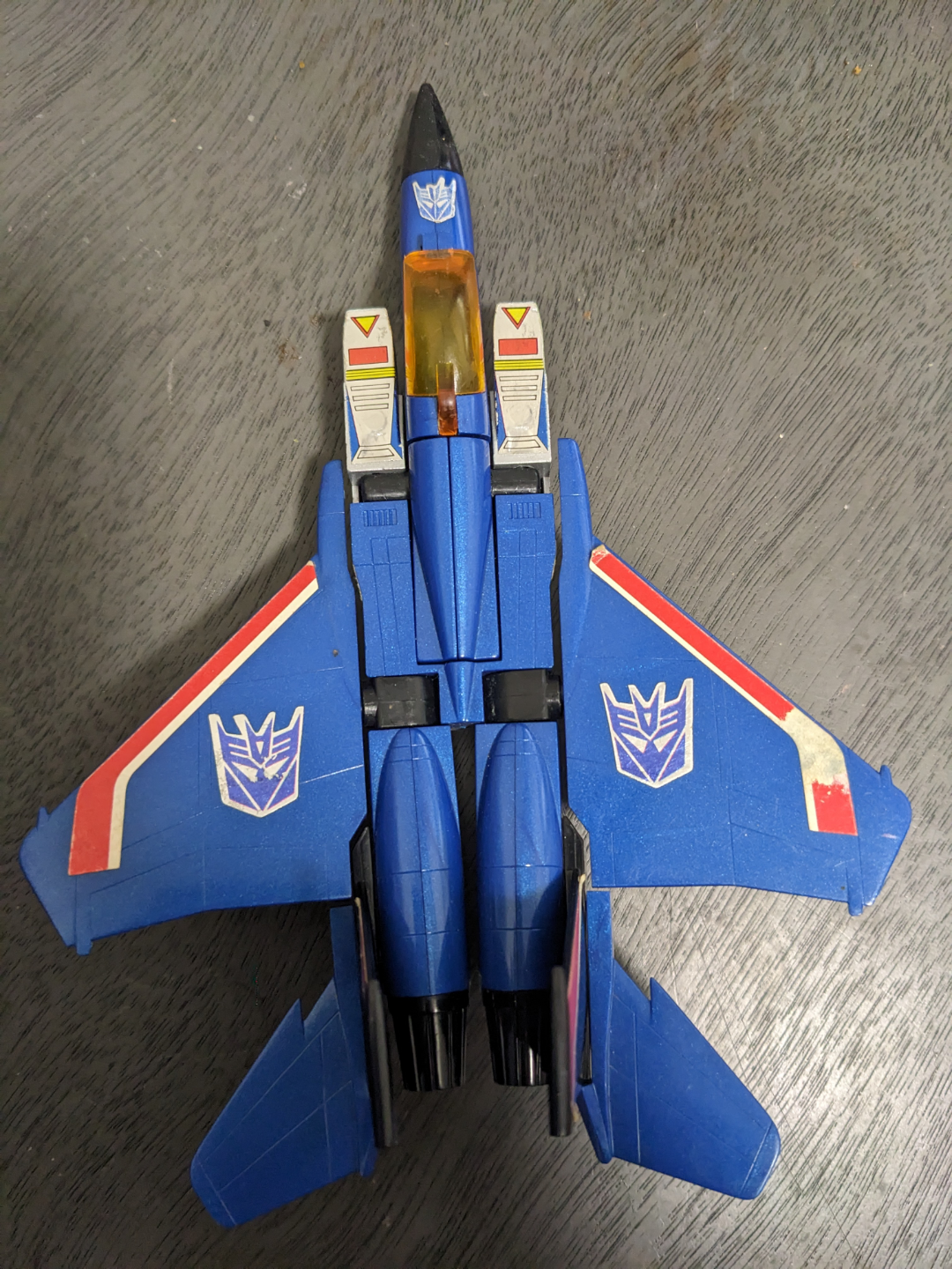 Vintage  Transformers Dicepticon Jet Figure - photo 2