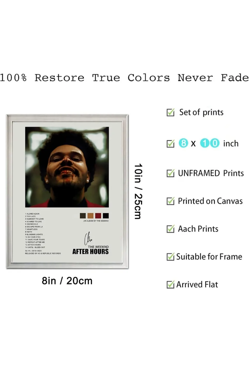 The Weeknd Poster Prints Set image indicator(3)