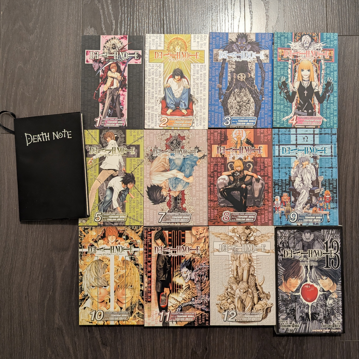 Death Note Manga series + FREE Death Note for cosplay