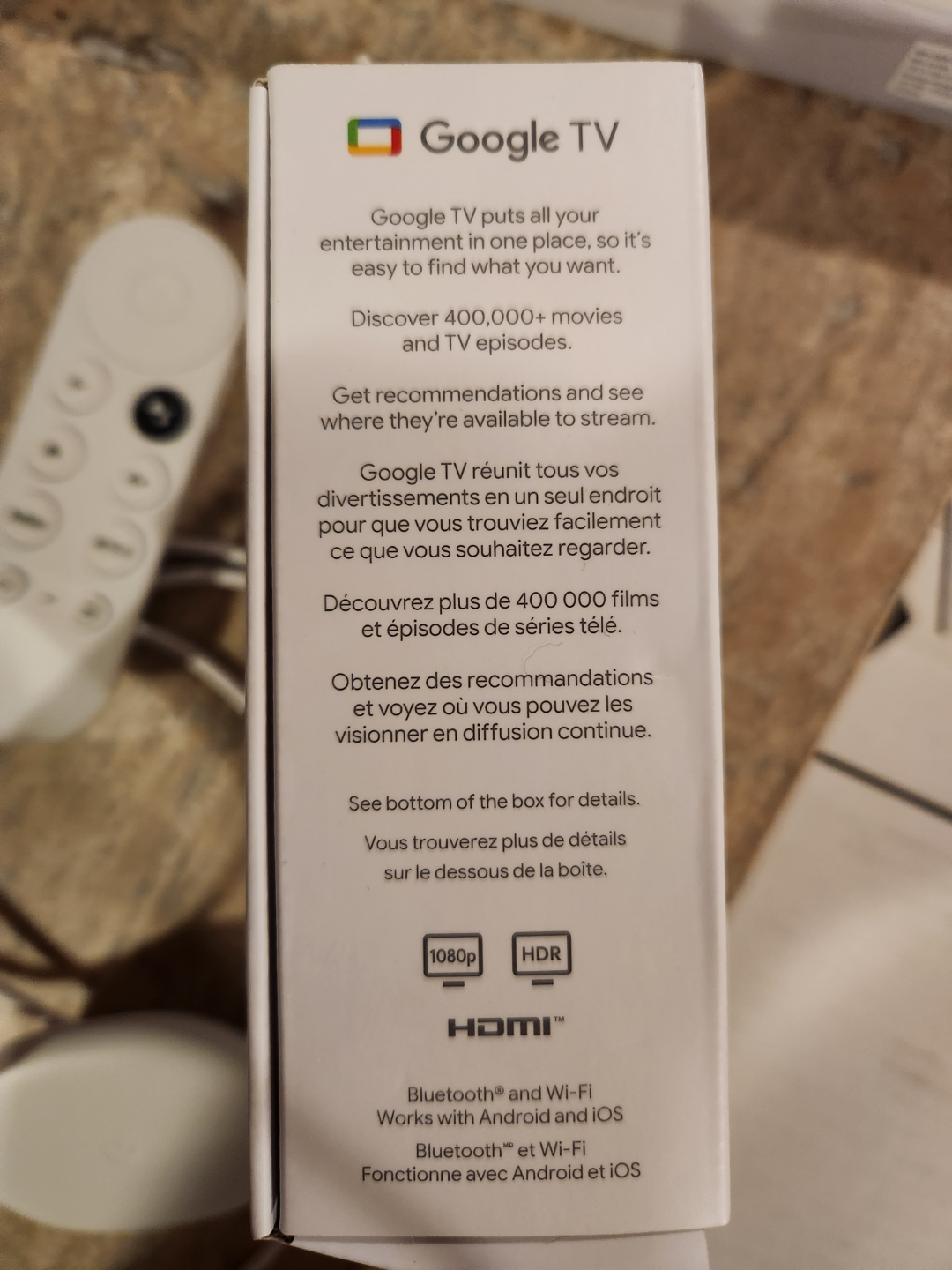 Google Chromecast with Google TV - HD - Streaming Device - photo 3