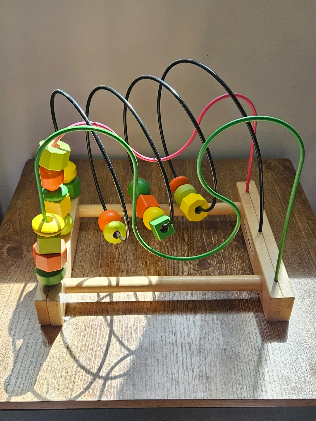 Wooden Bead Maze Toy thumbnail