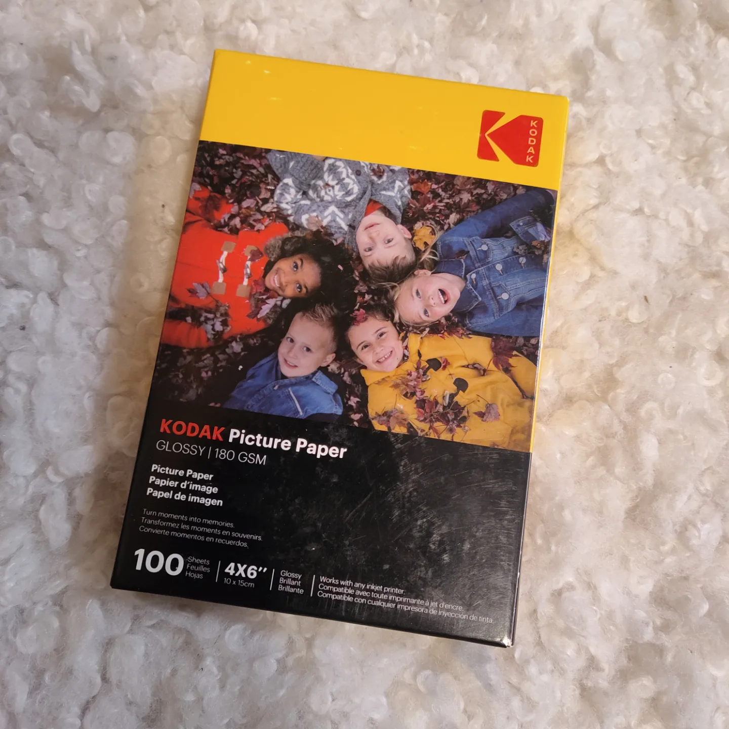 Kodak Picture Paper - Glossy 4x6 Photo Paper - 100 Sheets thumbnail