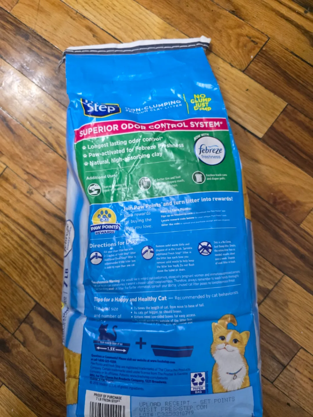 Fresh Step Non-Clumping Premium Clay Litter image indicator(2)