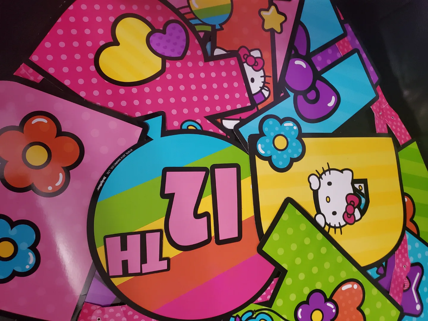 Hello Kitty 12th Birthday Banner (#freecycle) image indicator(2)