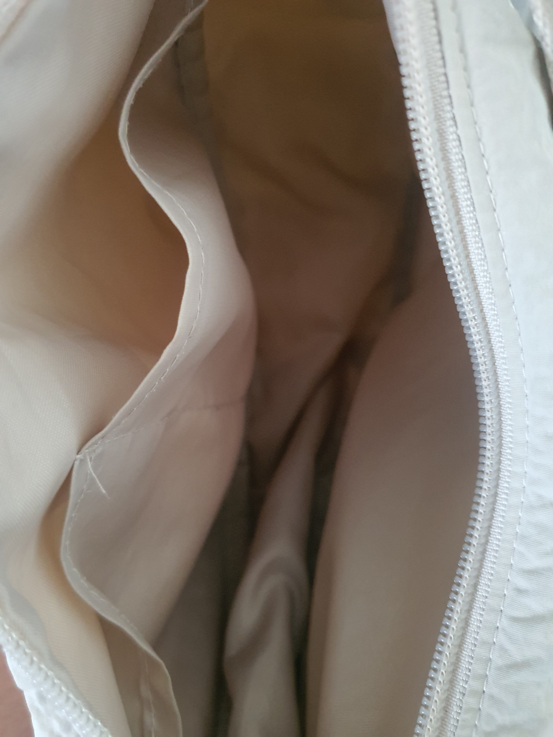 Uniqlo Cream-coloured half-moon crossbody bag - photo 3