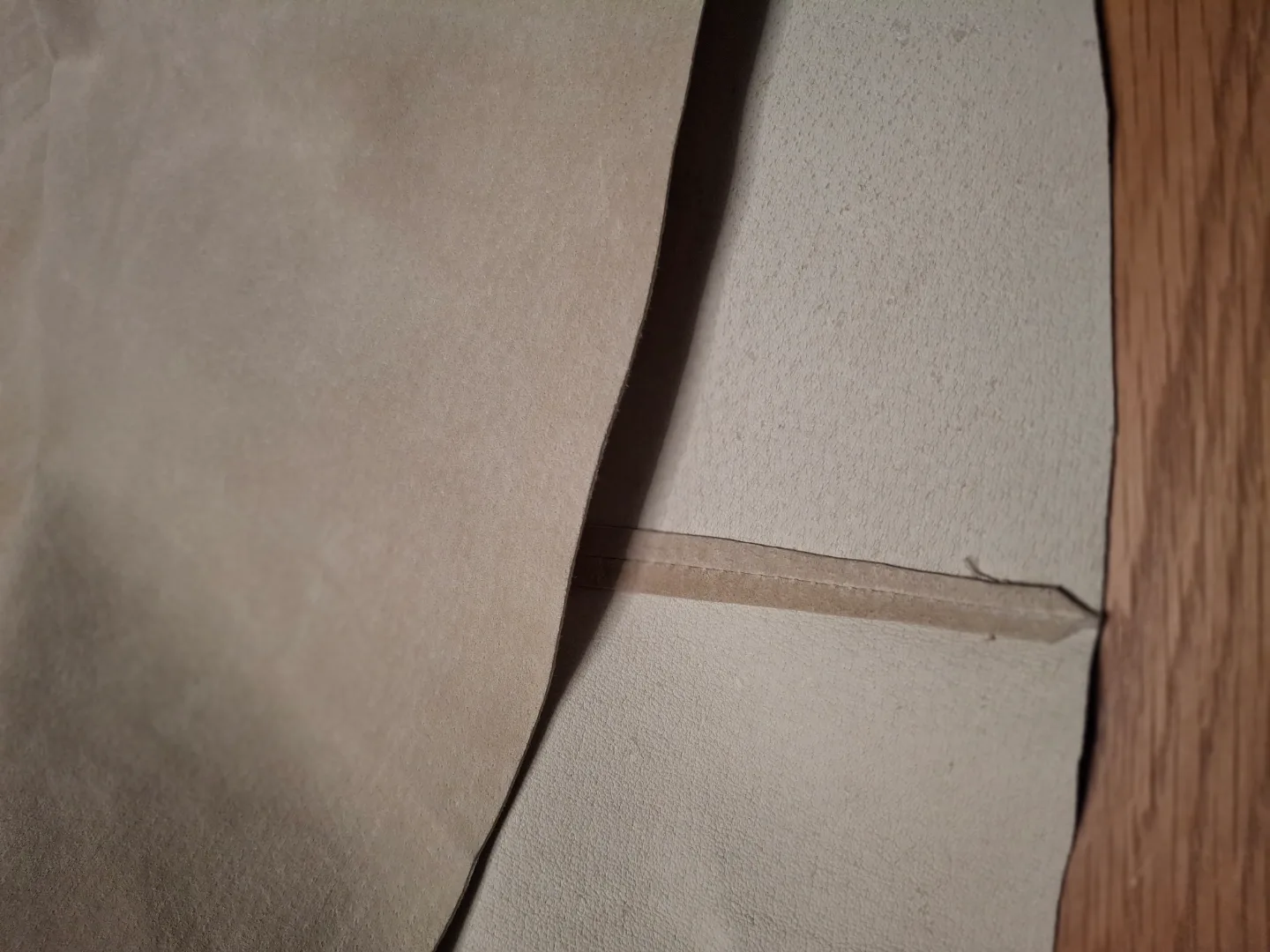 Women's US6 Danier Beige Suede Flared Skirt image indicator(5)