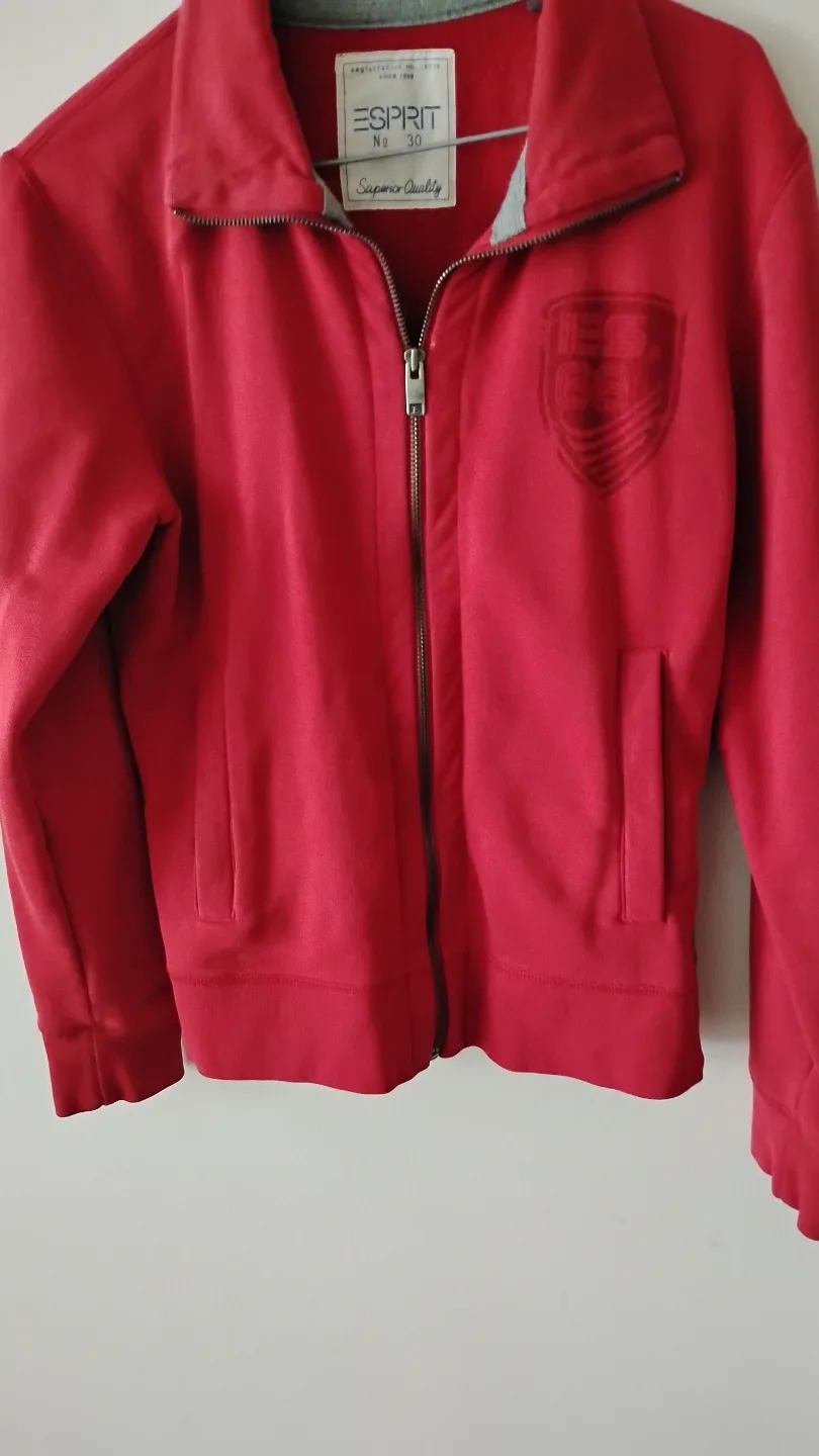Red Esprit Zip-Up Jacket image indicator(2)