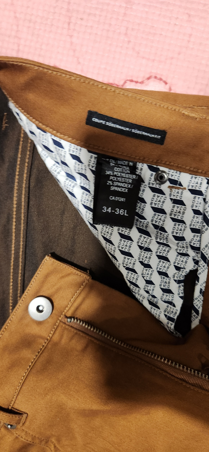 DJAB Par Simons Brown Pants - Size 34x36L - photo 4
