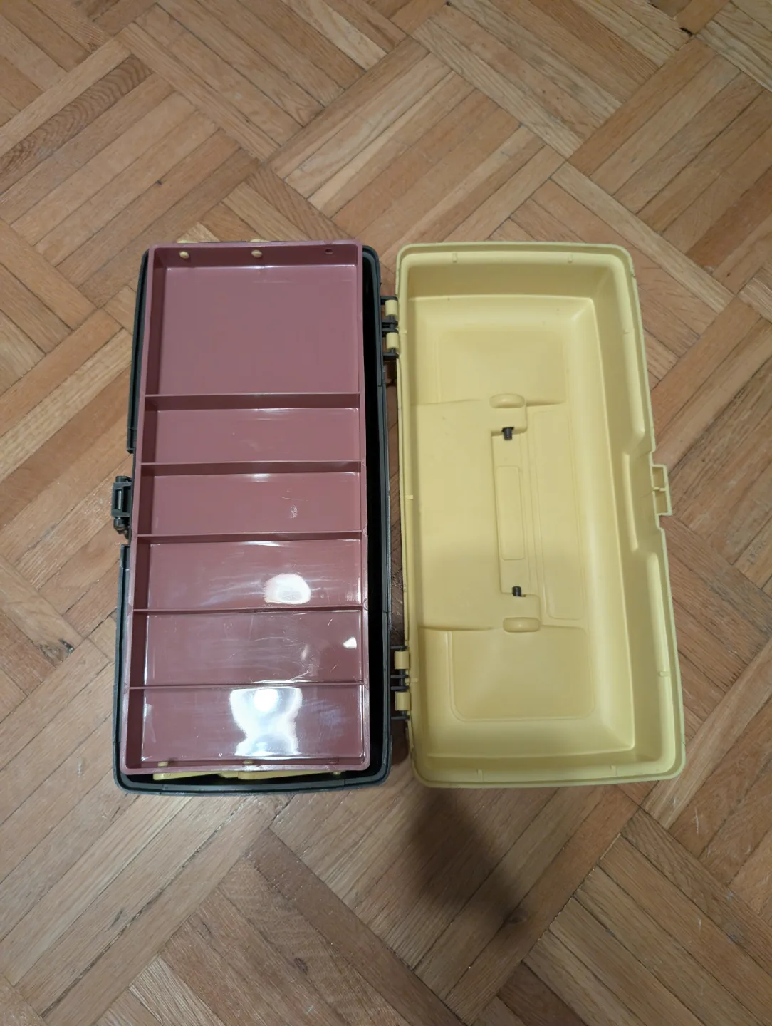 "BAIT" fishing tackle box image indicator(3)